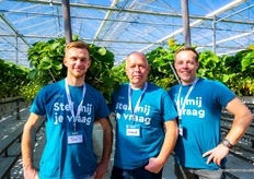 Tim, Roland en Bram van Asseldonk