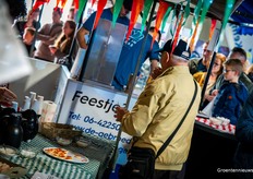 Aardbeienkoekje bij de koffie