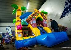 "Heb je ook een foto van het springkussen?" Ja, die hebben we ook