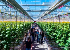 Het liep goed vol in de kas