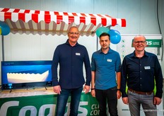 Het team van Cogas Zuid was paraat om uitleg te geven over de installaties, en om te kijken of er nog personeel te werven was. Charles Verspaij, John Vermeulen