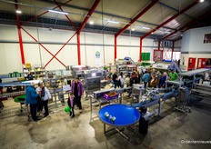 De verwerkingsruimte van Fresh Valley