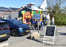 En natuurlijk eten en een springkussen!