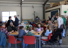 Wat een gezelligheid bij Antonia Hortensia Kwekerij