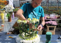 Ware kunstenaar aan het werk bij SunFriends