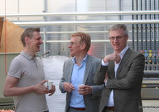 Onderonsje tussen gastheer en burgemeester