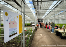 In elke kas hing uitleg over het proces in de kas