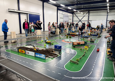 Waar modelbouw vereniging Wassenaar een heel parcours had neergezet 