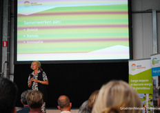 Adri Bom-Lemstra van Glastuinbouw Nederland opende het EnergiekEvent 2025