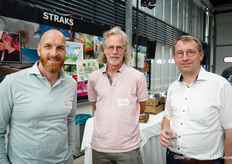 Maurice Verbakel van BOAL Systems, Cees van der Burg en Allard van der Meer van Bom Group.