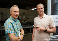 Erwin van de Werken (Floricultura) en Erwin Grafe (MechaTronix)