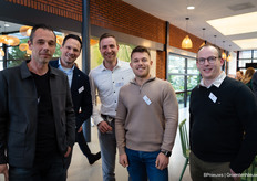 De mannen van het project 100% groen, niet gewonnen maar wel blij met de nominatie