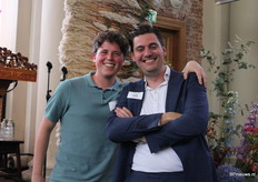 Freek Herpers (Division) en Stijn Baan van Koppert Cress hadden het prima naar hun zin.