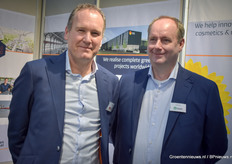 Geert Nell & Andre Eble bereiden zich voor op de open dag in het nieuwe pand van Bosman Van Zaal.