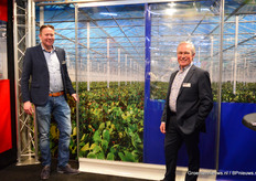 Jaco Wesselius en Wim van Leeuwen van VLP Flexibele Afscheidingen