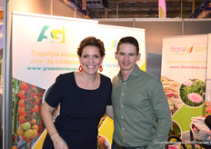 Eelkje is weer terug en kreeg Chris Aarts van C&E Draad bewerking op bezoek