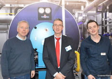 Simon van der Kaaij (Technokas), Egbert de Gelder en Lorenzo van de Ark van Thermeta