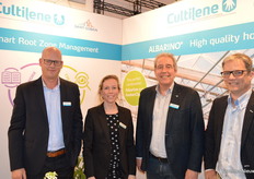 Mario Smid, Claudia van Groesen, Thiark Sietzema en Remy Maat van Cultilene