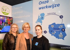 Thea Claessen, Mariet Reijnen en Matgorzata Blazejak van Contrain