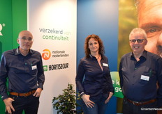 Arjen van den Berg, Simone van Eck en Leo van Staalduinen van Hortisecur