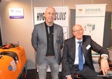 Henk Bot (De Vette) en Aad Verkade (Pritec)