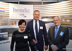 Nicolle Peetoom, Bas van der Elst van Hendic en Nol van Dort van DL Plastics