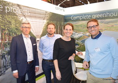 André van Dam (Certhon), Freek van Rijn (Quick Plug), Lotte van Rijn (Certhon) en Justin Lukoff (Certhon)