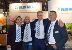 Benfried heeft duurzaamheid hoog in het vaandel.Maurice Vleesenbeek, Wesley Ammerlaan, Charles Vijverberg en Nico van Herk