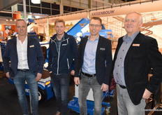 Nick Weterings, Vince Barendse, Rob van den Berg en Kees Kester (Weterings Mechanisatie)