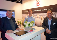 Cees Overgaauw, Sam van der Knaap en Michel Broch van PB Techniek