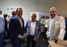 Leo de Vries, KP Holland, Hans Zuidgeest van Bestplant en Hans v/d Ende van Van der Ende Roses.