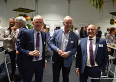 - en hier samen met Kees van Rooij, eveneens van de Nederlandse Tuinbouwraad