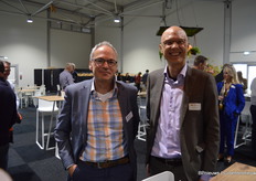Rutger Lommerse van Greenports Nederland en Floris Leijdekkers van LNV