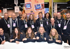 Een goede opkomst bij de stand van Oppy. Het bedrijf is enthousiast over de integratie van Dole North America in hun bedrijf.