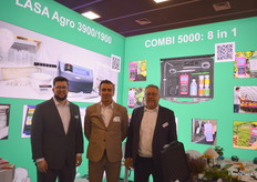 Philipp en Harald Braungardt & Marjan Karlovic (m) van Step Systems GmbH.