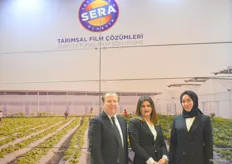 Cenk Cinar, Fatma Demir en Feyza van het Turkse bedrijf Istanbul Sera Plastik