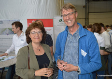 Elke van der Stok, Glastuinbouw Nederland, en John Potters, Vreugdenhil Plants
