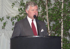 Voorzitter van The Greenery dhr Bart-Jan Constandse sprak namens de The Greenery groep. Volgens Jan kenden zij elkaar nog niet goed genoeg anders zou hij misschien minder lovend gesproken hebben.