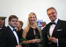 Jan van Berkel (Koppert Cress), Sabine en Arne Weverling (Arling)