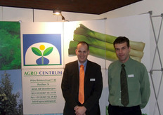 Marijn Nap en Marco Driedijk van Agro Centrum.