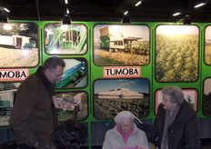 Jong én oud was aanwezig. Hier bij de stand van Tumoba.