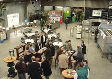 Vrijdagmorgen de start van de Open Dag in hal 1.