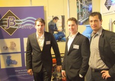 Jordy v/d Berg (JB Pompen), Sjors de Bruyn (JB Pompen) en Vincent Neervoort (Vince Service)