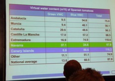 Watercijfers over de Spaanse tomatenproductie