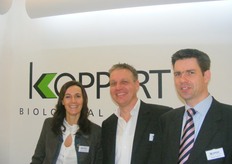 De drie musketiers van Koppert Biological Systems: Yvette de Schepper, Alex Taal en Markus Huurman.