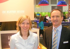 Manuelle Bos en Nico van Vliet van De Ruiter Seeds.