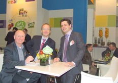 Peter Abma, Michaël Wilde en Ray van Vilsteren van Eosta