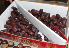 De Amerikaanse dadels zien er fantastisch uit