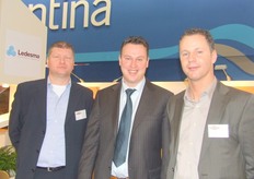 Bert-Jan Kemna van Mundo Fresh, Jan Rozema van Verdi Import en Jan Willem Tolhoek van Mundo Fresh