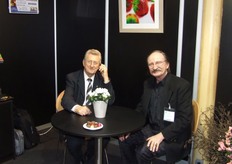 Danny Appeltans en Vittorio Pettinato, een Italiaans contact van Belfrutex